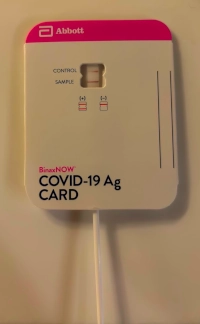 Covid postive antigen test